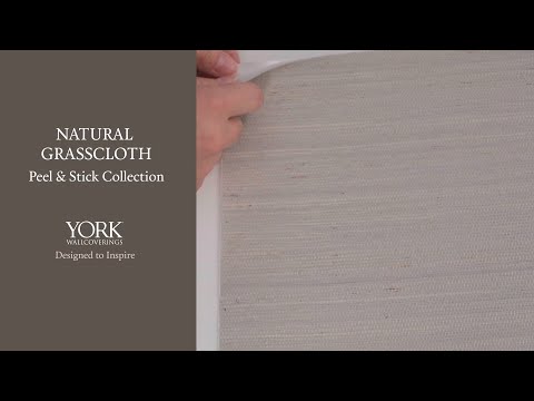 Natural Grasscloth Peel + Stick Collection