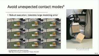 Stanford Seminar - Active Compliance for Robust Manipulation