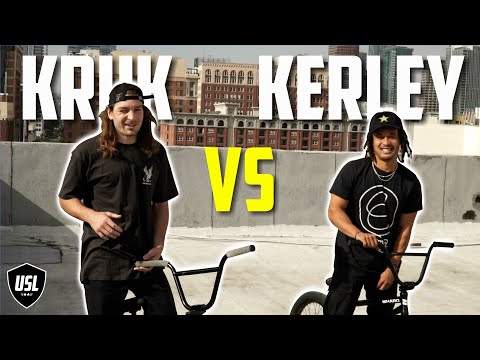 SKYSCRAPER GAME OF BIKE - CHAD KERLEY VS DAN KRUK - BMX