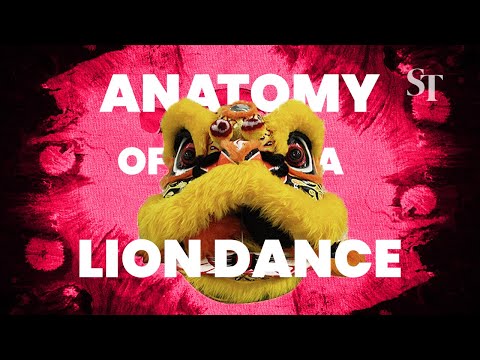 Anatomy of a lion dance with Singapore Yiwei Athletic Association'