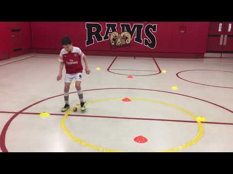 Ball Mastery: Core foot skills Individual Player Development - Daily Training Activity.