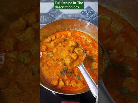 Soya Chunks Curry | How To Make Soya Curry | Soyabean Curry Recipe | Soyabean Sabji | सोयाबीन करी |