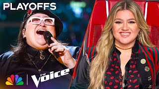 ALI Performs &quot;Never Alone&quot; by Tori Kelly and Kirk Franklin | The Voice Playoffs | NBC