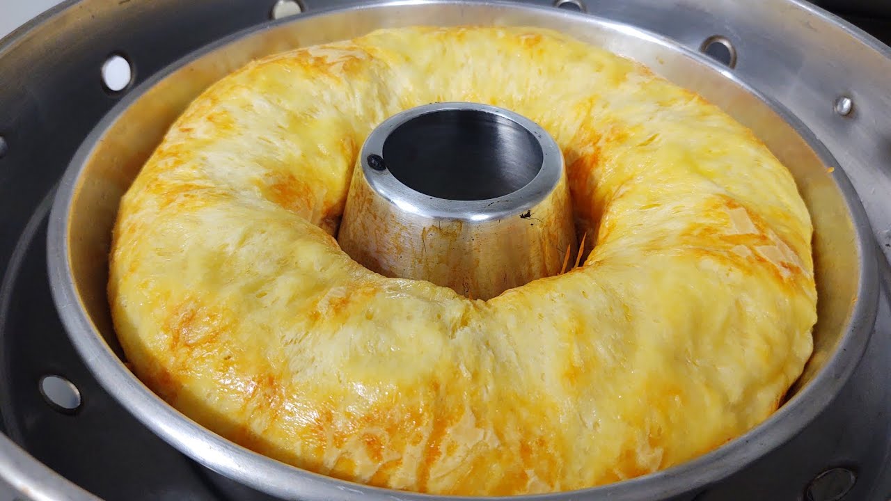 COMO FAZER PÃO DE QUEIJO GIGANTE DE LIQUIDIFICADOR EP.06