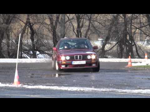 Krzysztof Tchórzewski / Angelika Kowalska - BWM E30 - 3 Runda KWC - Tor Służewiec 09-02-2014