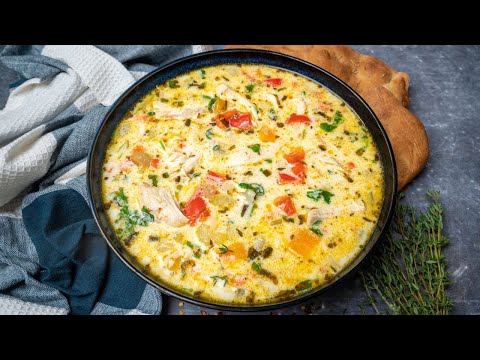 Instant Pot Creamy Chicken Soup