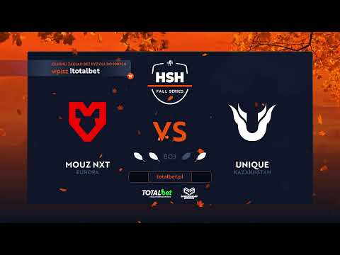mouz NXT vs. Unique | HSH Fall Series 2 | !totalbet