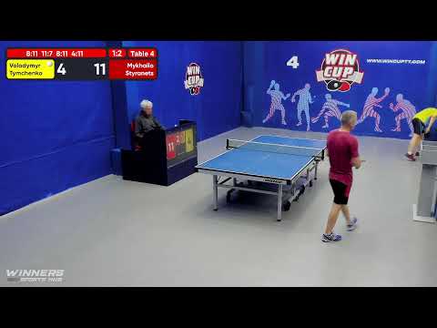 10:00 Тимченко Владимир 1-3   Стиранец Михаил   стол 4  ЮГ-1   14.07.22