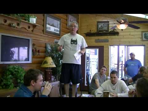 Valhalla Speech!- Blue Table Painting