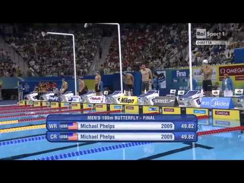 Mondiali Di Nuoto Shanghai 2011 - Finale 100m Farfalla Uomini