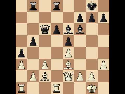 Robert James Fischer vs David Bronstein (1958)