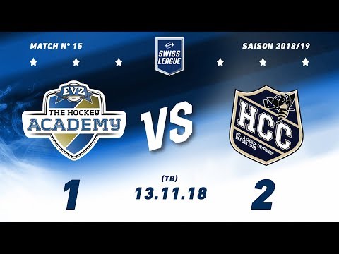 13.11.2018 EVZ Academy - HC La Chaux-de-Fonds (1-2) TB
