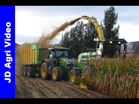 Maishakselen 2019 | John Deere 7350i + 7230R | Smits & de Kleijn Alphen | Harvesting maize | Joskin