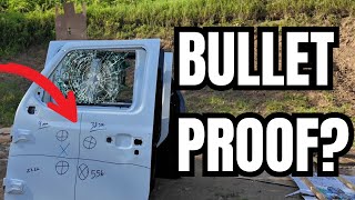 9mm vs Car Door The results are insane!