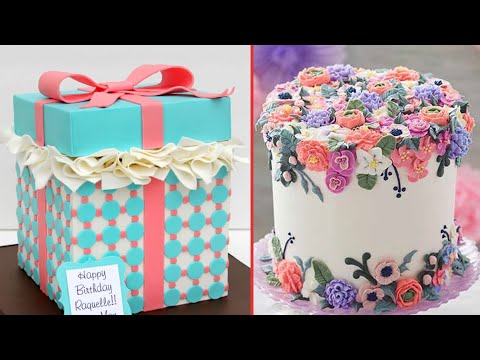 Creative Ideas Chef! So Yummy Cake | Amazing Fondant Cake Gift Box For Friend