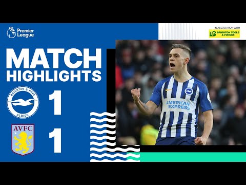 FC Brighton & Hove Albion 1-1 FC Aston Villa Birmi...