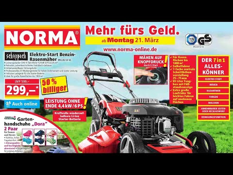 🛒 Norma Katalog Prospekt 21. bis 26. März 2022 - Neuigkeiten, Angebote Deutschland 🇩🇪