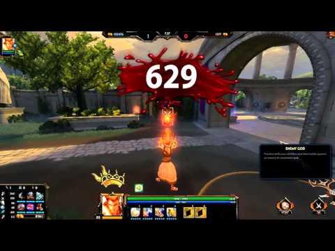 Smite: Como ser um ADC "BRUISER" sem perder dano! "CHORA HATER!"