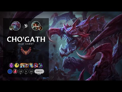 Cho'Gath Bot vs Miss Fortune - EUW Grandmaster Patch 12.8