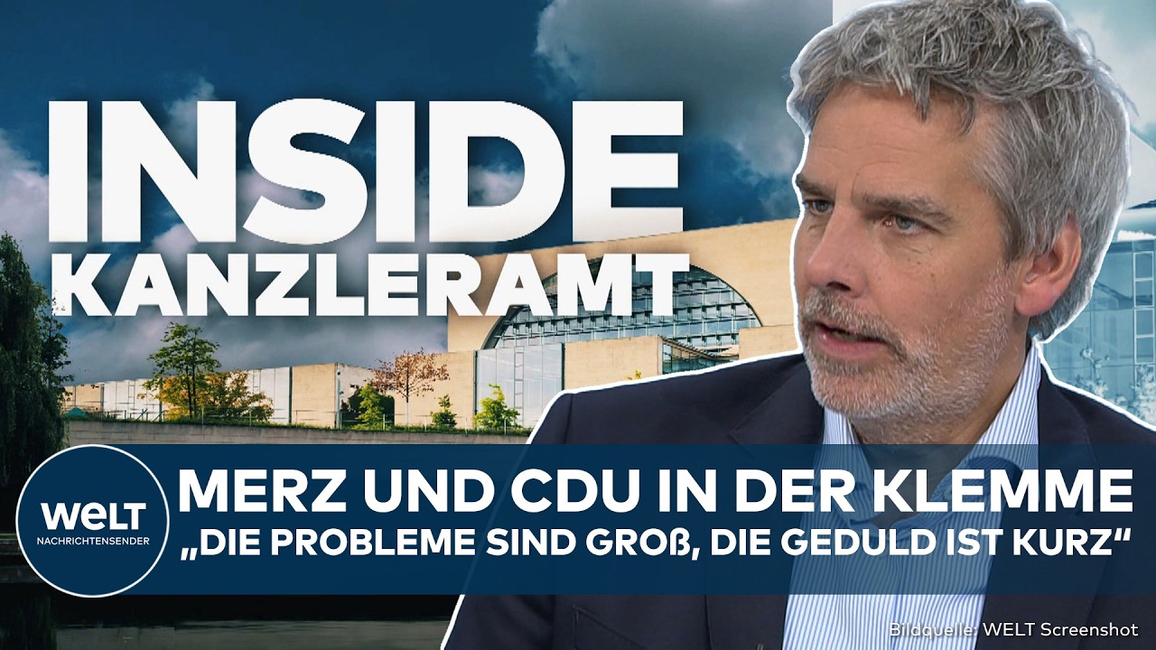 INSIDE KANZLERAMT: „Die Probleme sind groß“ – CDU und Merz unter Druck! Steffen Hebestreit packt aus