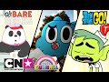 Teen Titans Go! + Gumball + Wat Beren Leren | Een baantje zoeken | Cartoon Network