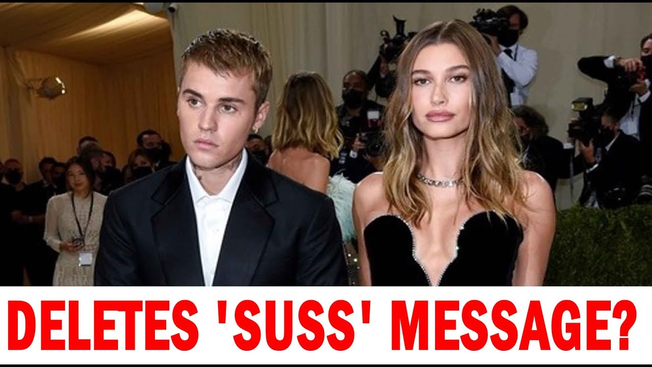 Justin Bieber posts and Deletes 'Suss' Message after unfollowing wife Hailey Bieber