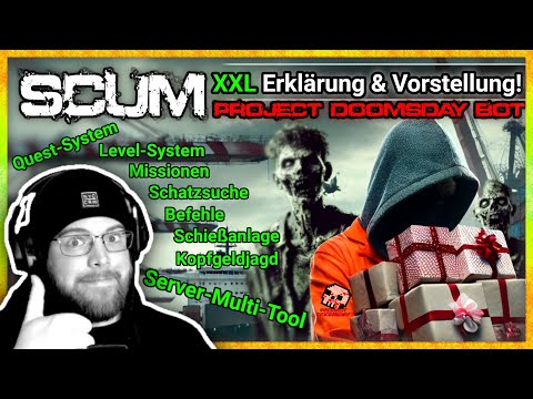 SCUM 🔥 Server Multi-Tool: Quests, Base TP, Minigames, Befehle & mehr. 🚀 BOT Vorstellung + Erklärung!