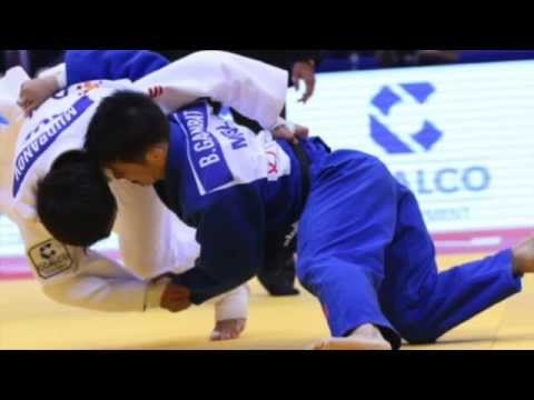 GANBAT vs MUDRANOV World Judo 2014 -60kg  Chelyabinsk