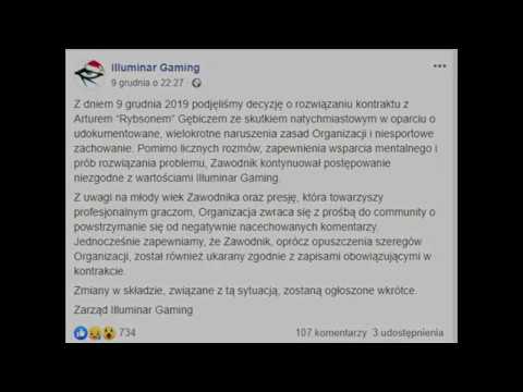 Reakcja Rybsona na wyrzucenie go z IHG