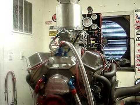 357CI SBC Street Heat Dyno Pull