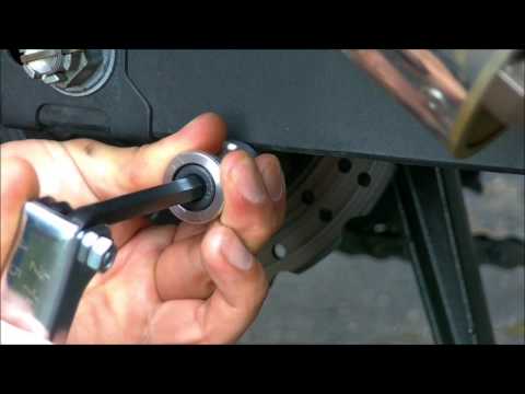How To: Install Bike Swingarm Spools