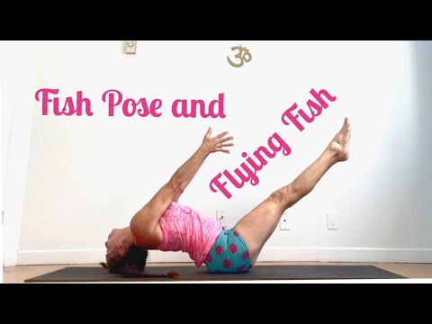 Matsyasana Fish Pose & Flying Fish (Uttana Padasana) with Shana Meyerson YOGAthletica