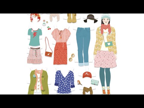 Набор для творчества Djeco «Одень кукол»