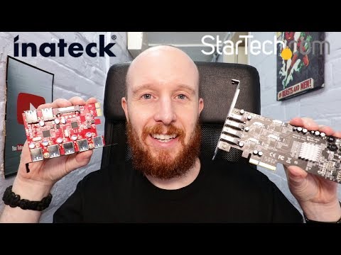 StarTech PCIE 2.0 x4 – 4x USB 3.0 valdiklis (PEXUB3S44V) video