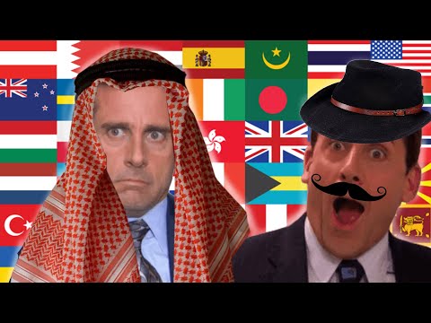 "The Office" in different languages meme