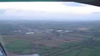 preview picture of video 'Landing at Newquay Cornwall Airport, Runway 30 (Cockpit View) [HD]'