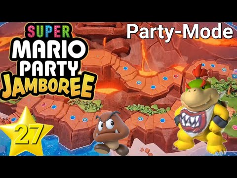 SUPER MARIO PARTY JAMBOREE 🎲 #27 : Bowser jr. Minispiel in der Gumba-Lagune | Party-Mode