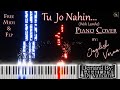 Tu Jo Nahin Woh Lamhe Piano Cover By Jagdish Verma Free Midi FLP Romantic Hindi Song