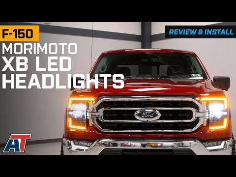 2021-2023 F-150 Morimoto XB LED Headlights with White DRL Review & Install