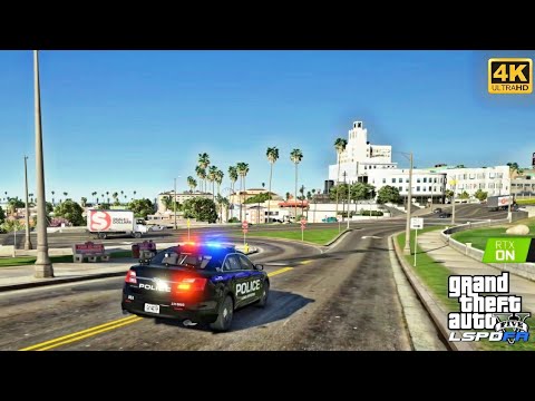 GTA 5 Mods | LSPDFR | RTX Remastered  | Day 3 Wild Animal in the City