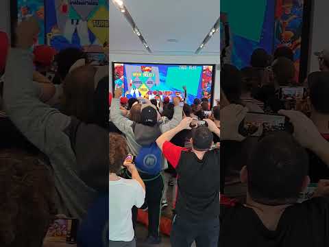 Marvel vs. Capcom Fighting Collection Reveal Live Reactions at Nintendo NY #shorts