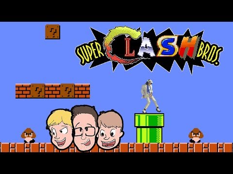 Michael Jackson in Super Mario Bros? Super Clash Bros Gameplay | Free Indie Game | Family Friendly