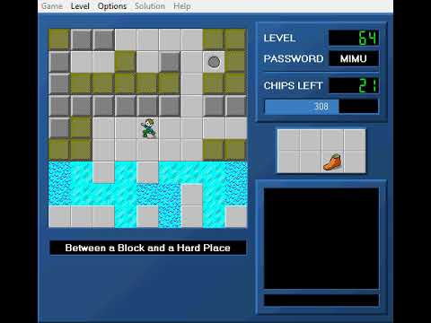 Let's Play Chip's Challenge (Walls of CCLP4): Episode 15 - Processing Action in 3D
