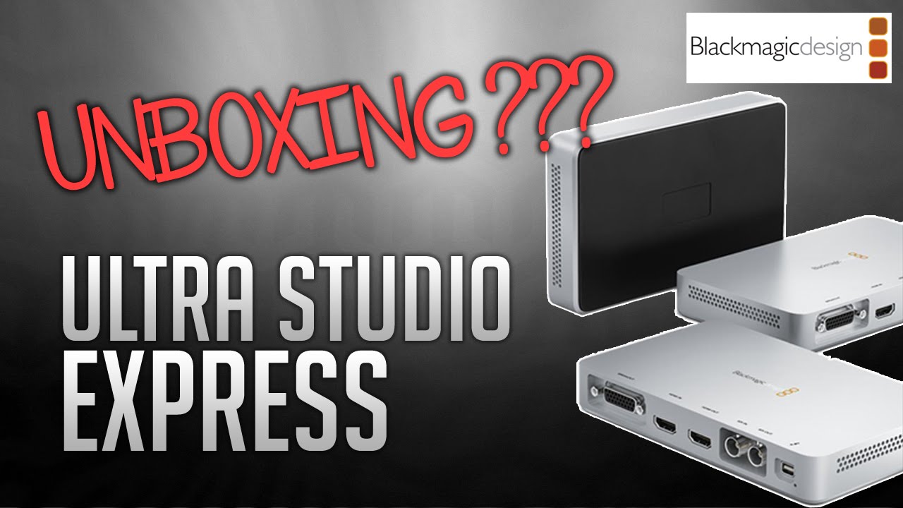 Blackmagic UltraStudio Express