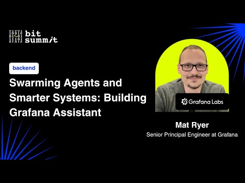 Building Grafana Assistant Mat Ryer | Senior Principal Engineer at Grafana