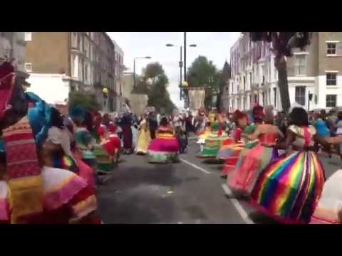 Yamuna Yemanja (India meets Brazil) @ #NottingHillCarnival 2014 @MaracatudoMafua @GandaiaArts