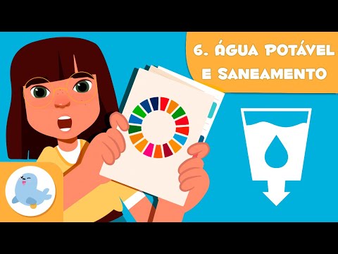 Água potável e saneamento 💧 ODS 6 🛁 Objetivos de Desenvolvimento Sustentável para Crianças