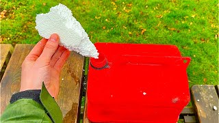 Just Mix Gasoline with Styrofoam and you'll be amazed | practical invention