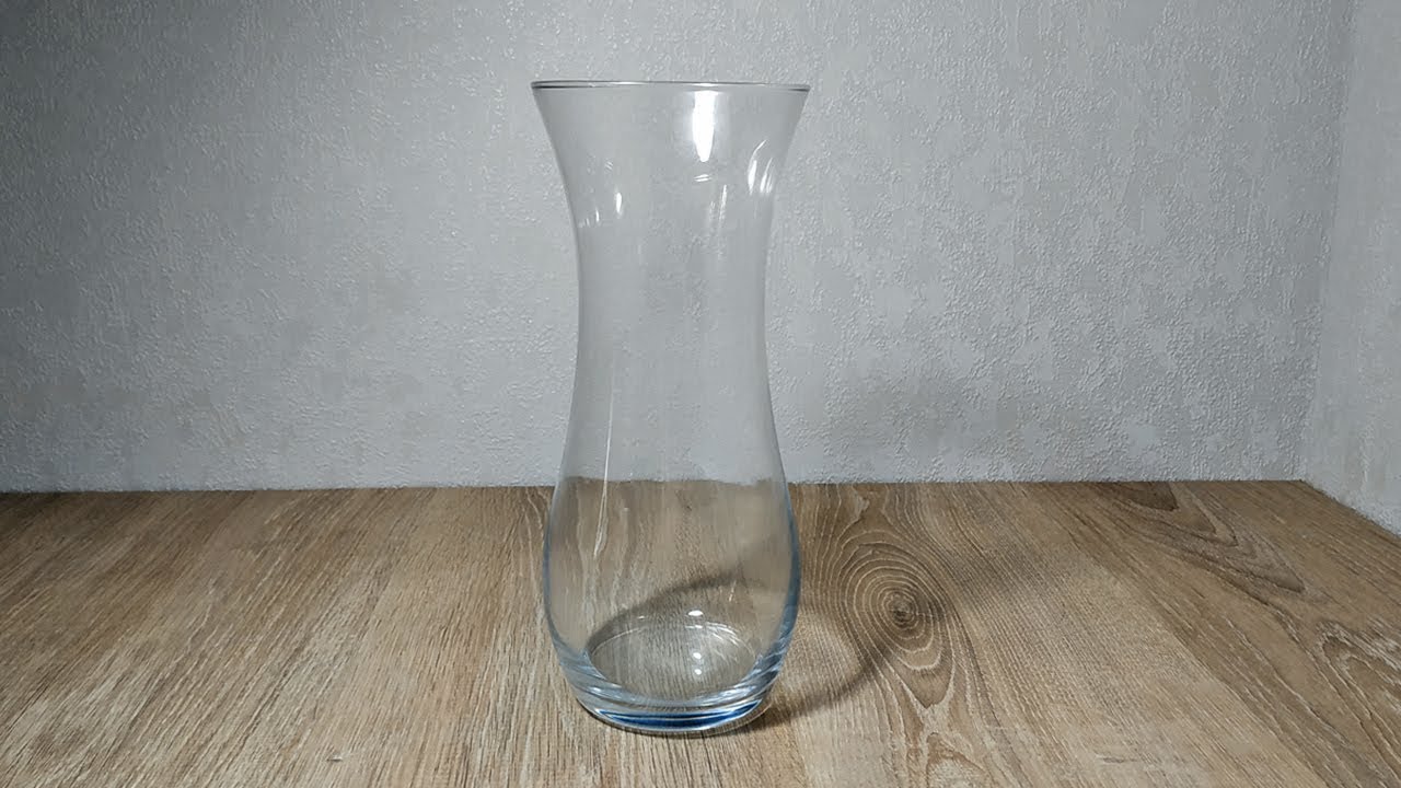 как украсить стеклянную вазу своими руками