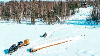 Wind & Ice…Alaska's Frozen Rivers to our Off Grid Cabin